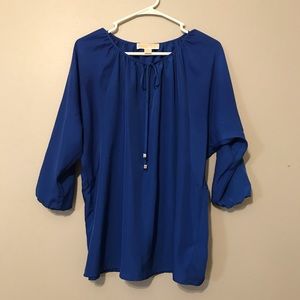 Michael Kors Women’s Chiffon Bat Wing Blouse